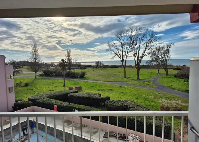 Amoureva E27, Vue Mer, Clim, Piscine, Parking Apartamento Agde