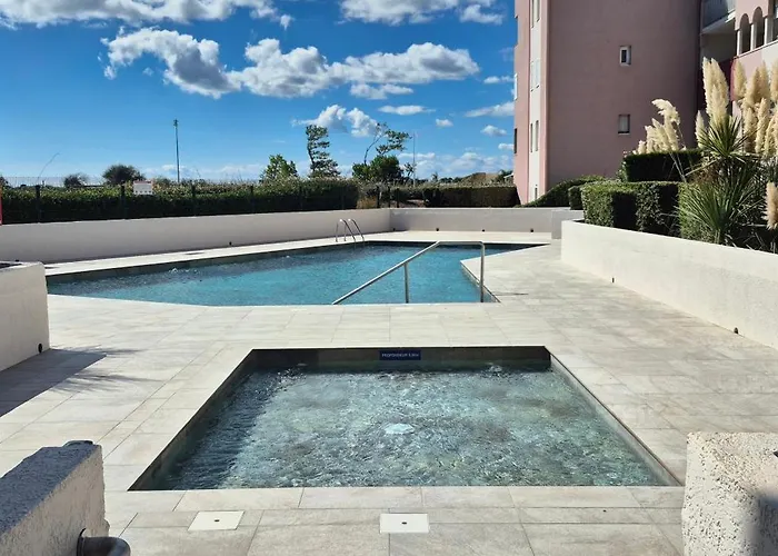 Amoureva E27, Vue Mer, Clim, Piscine, Parking Agde